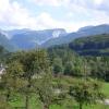 Aussicht beim Bauernhof